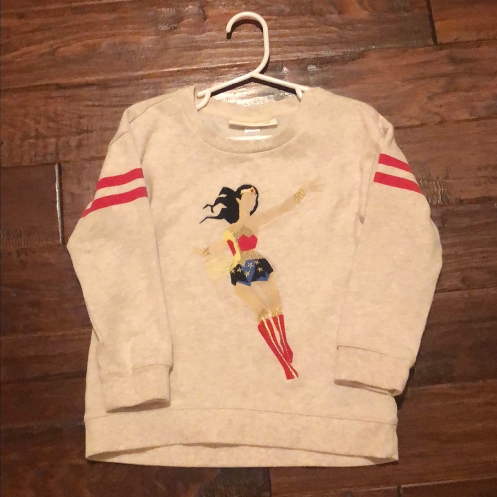 JunkFood for BabyGap Wonder Woman Sweatshirt 4T